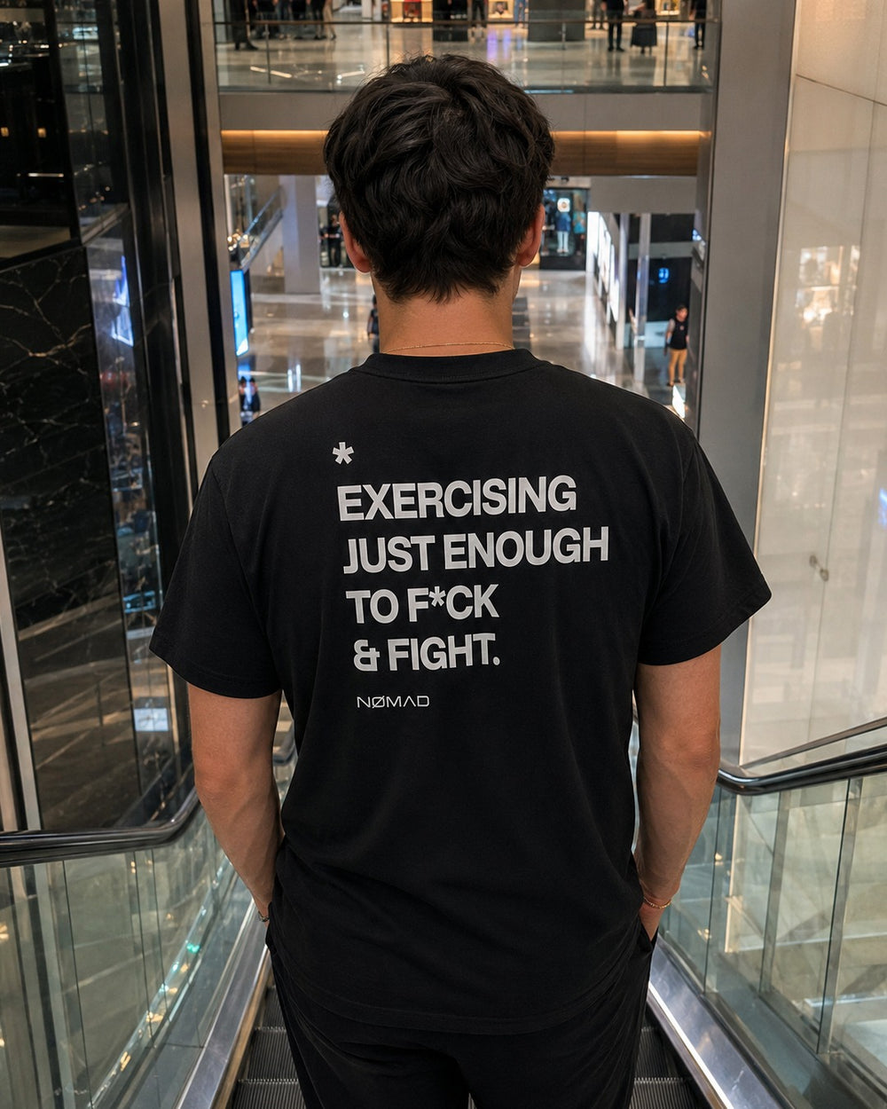 Exercising Just Enough to F*ck & Fight.