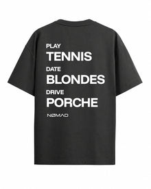 Play Tennis Date Blondes Drive Porche